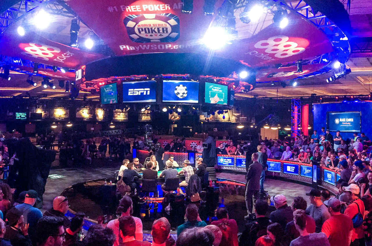 main stage at World Series of Poker