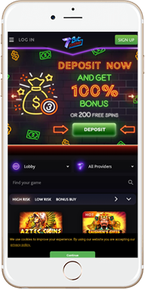 7Bit Casino on Mobile