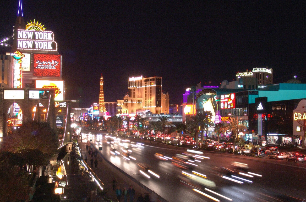 Las Vegas Strip at night