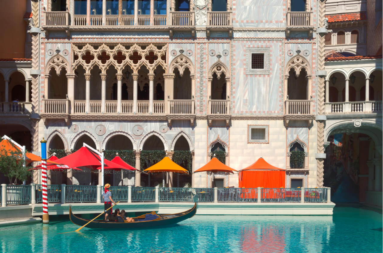 canals at Venetian Casino Las Vegas