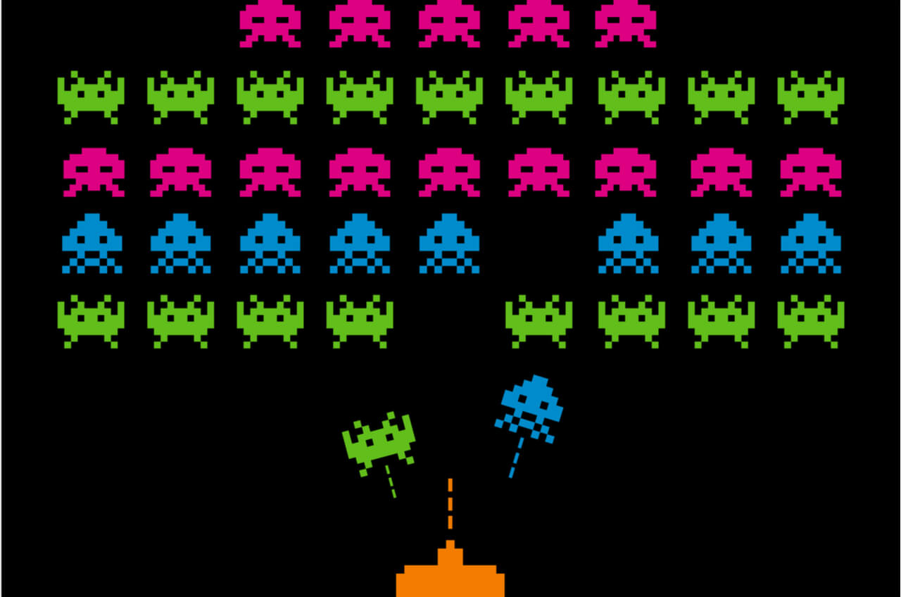 space invaders video game