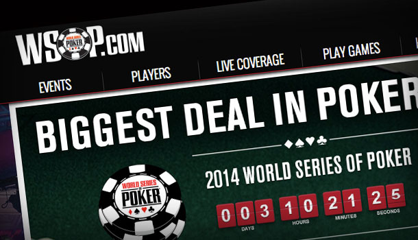 WSOP online poker and laptops series