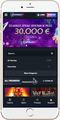 Brilliant Gaming at the Apolobet Mobile Casino