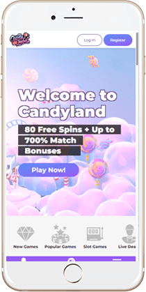 Brilliant Gaming at the CandyLand Mobile Casino