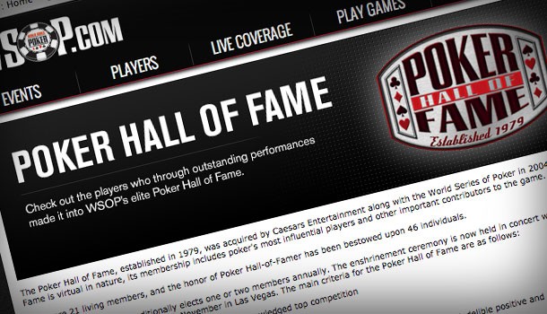 Steve's Picks for Poker Hall of Fame 2014