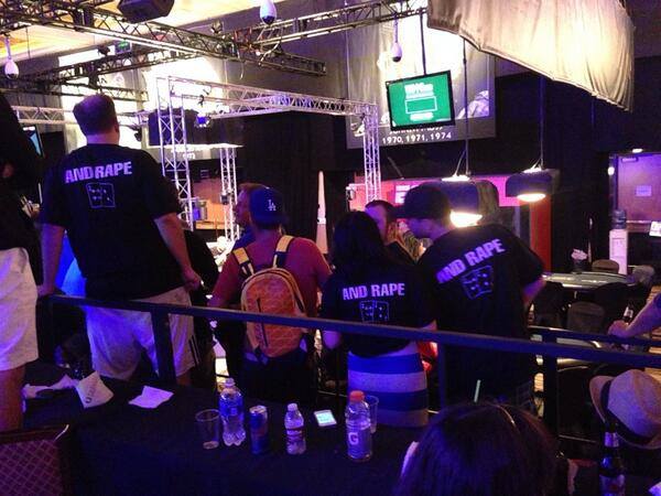 Iffy slogan demonstrated via t-shirts at WSOP