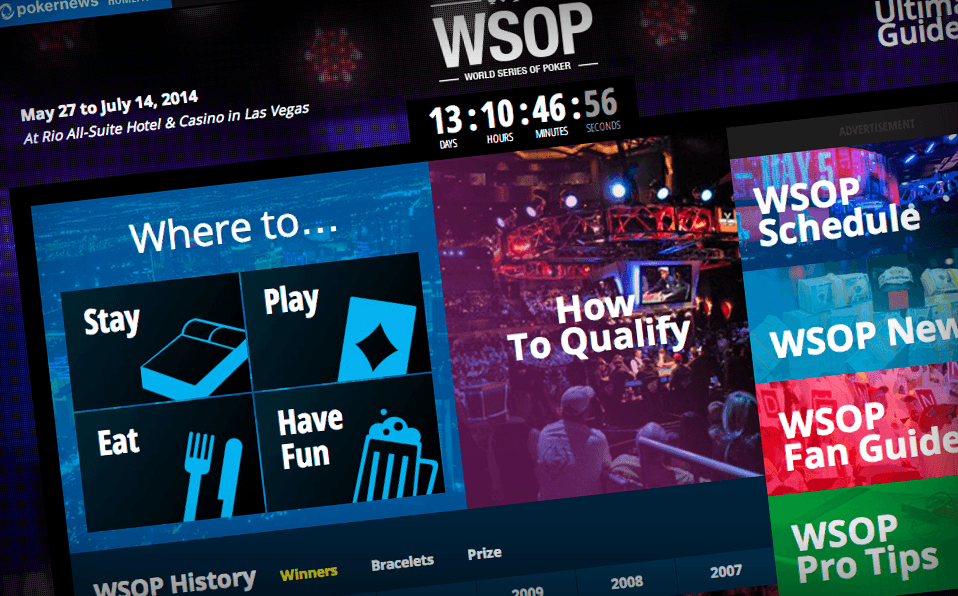 WSOP online poker preview