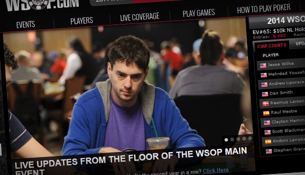 As Main Event rolls on, WSOP.com has increased popularity in the online poker market greatly